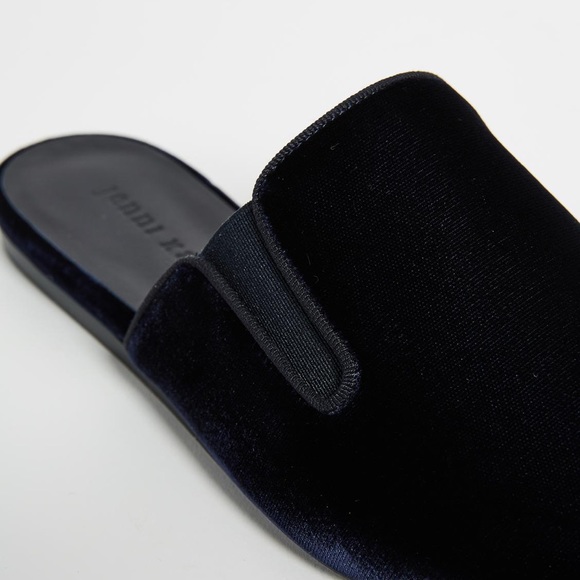 Jenni Kayne Black Velvet Mules - Picture 2 of 7
